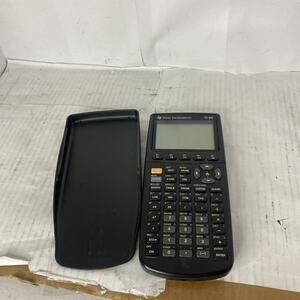 Texas Instruments Ti-86 Graphing Calculator & Cover Needs Repair Bad Screen